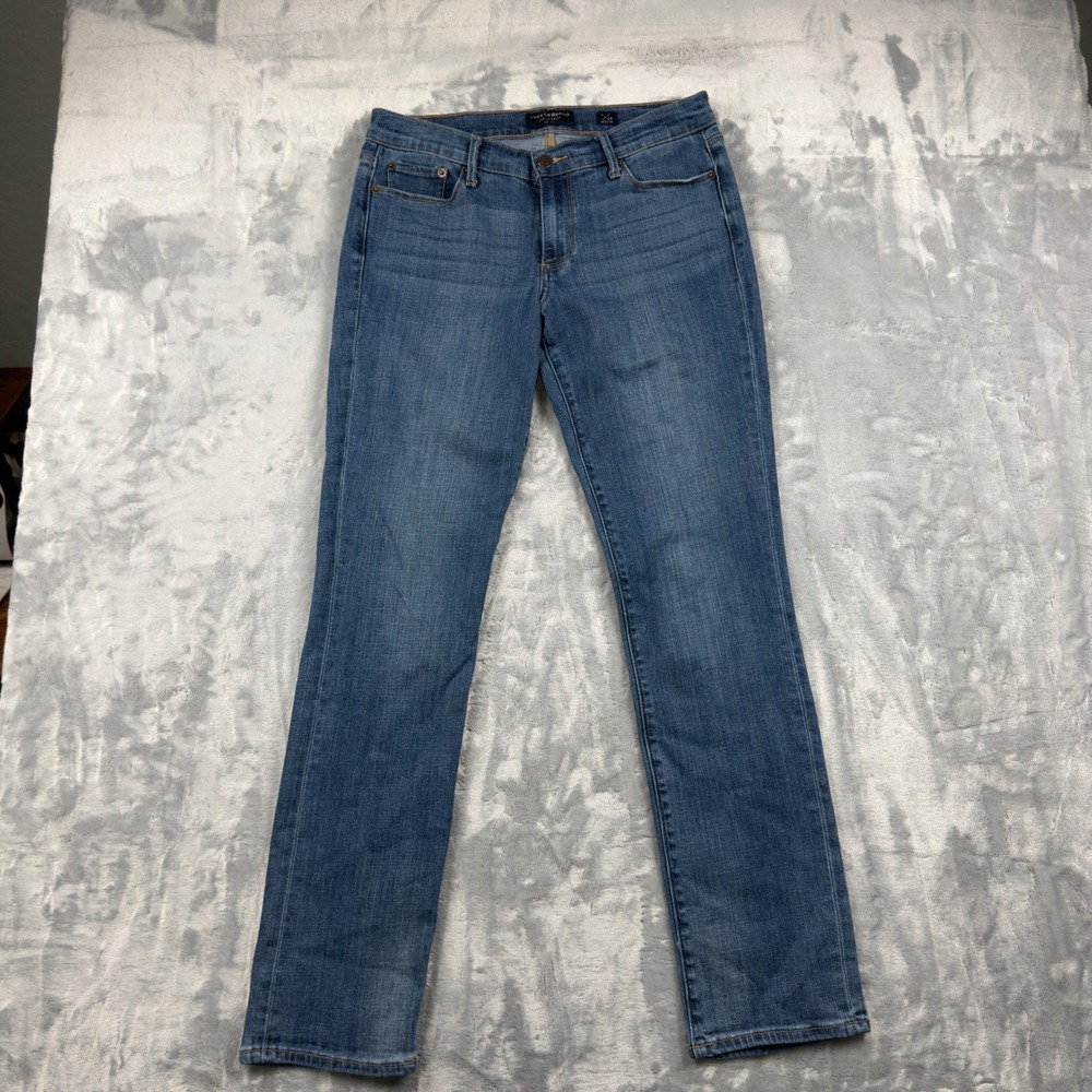 Lucky Brand Sweet Straight Mid Rise Jeans Blue Medium Wash 6/28 Regular